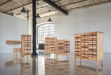 SIXtematic HIGH CHEST - Wooden office drawer unit by Sixay furniture - view 2